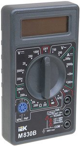 Фото IEK TMD-2B-830 Мультиметр цифровой Universal M830B