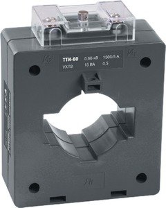 Фото IEK ITT40-3-10-0600 Трансформатор тока ТТИ-60 600/5А 10ВА класс 0,5S ИЭК