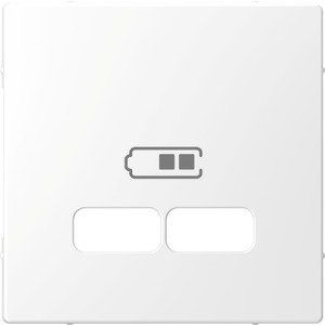 Фото Merten D-Life MTN4367-6035 Крышка розетки USB (USB, белый лотос)