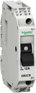 Фото Schneider Electric TeSys GB2CB14 Автоматический выключатель однополюсный 8А (1.5 кА)