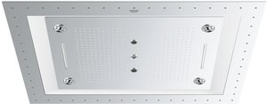 Фото GROHE 26373001 Rainshower® F-Series 40" AquaSymphony Потолочный душ с 6+ режимами струи и с подсветкой