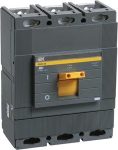 Фото IEK SVA50-3-0500-R Выключатель автоматический 3п 500А ВА 88-40 ИЭК