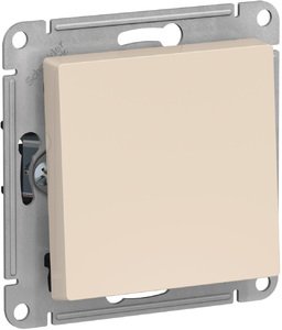 Фото Schneider Electric AtlasDesign ATN000271 Переключатель перекрестный одноклавишный (10 А, под рамку, скрытая установка, бежевый)