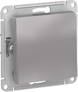Фото Schneider Electric AtlasDesign ATN000371 Переключатель перекрестный одноклавишный (10 А, под рамку, скрытая установка, алюминий)