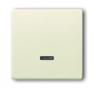 Фото ABB Basic55 2CKA006599A2996 Накладка светорегулятора нажимного (подсветка, слоновая кость)