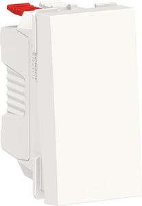 Фото Schneider Electric Unica New NU310118 Выключатель одноклавишный (10 А, 1 модуль, под рамку, скрытая установка, белый)