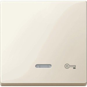 Фото Schneider Electric System M MTN435344 Клавиша одиночная с линзой "Ключ" (индикация, бежевая)