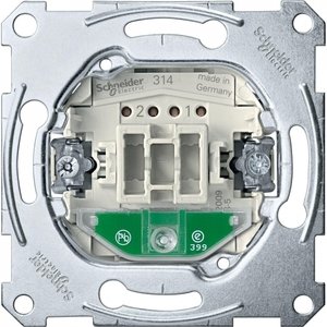 Фото Schneider Electric System M QuickFlex MTN3106-0000 Переключатель одноклавишный (10 А, механизм, индикация, скрытая установка)