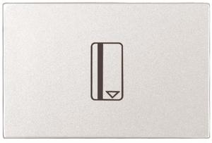 Фото ABB Zenit 2CLA221410N1101 Выключатель для ключ-карты (16А, подсветка, с/у, белый)