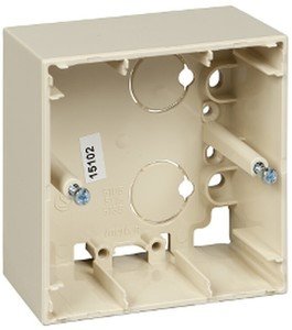 Фото Schneider Electric Merten M-Smart MTN510544 Коробка для наружного монтажа (универсальная, бежевая)