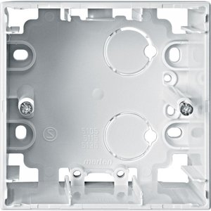 Фото Schneider Electric Merten M-Smart MTN510519 Коробка для наружного монтажа (универсальная, полярно-белая)