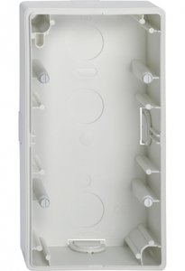 Фото Schneider Electric Merten Artec MTN512219 Коробка двойная для наружного монтажа (универсальная, полярно-белая)