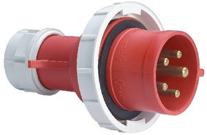 Фото EKF ps-0152-16-380 Вилка переносная 0152 3Р+РЕ+N 16А 380В IP67 PROxima