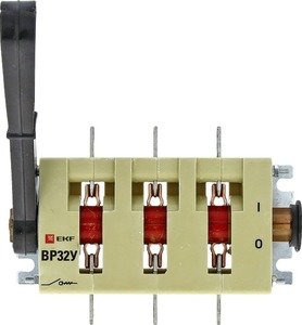 Фото EKF uvr32-31a71220 Выключатель-разъединитель ВР32У-31А71220 100А 2 направ. с д/г камерами несъемная левая/правая рукоятка MAXima PROxima