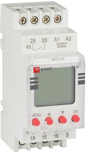 Фото EKF tm-24 Таймер электронный многофункциональный ТМ-24 PROxima