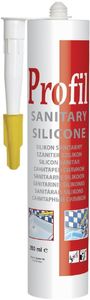 Фото Profil Sanitary Silicone 124252 Герметик силиконовый санитарный (белый, 270 мл)