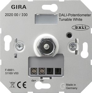 Фото Gira 202000 Потенциометр DALI (механизм, скрытая установка)