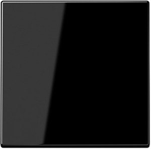 Фото Jung LS990 LS1561.07SW Крышка для нажимного диммера (черная)