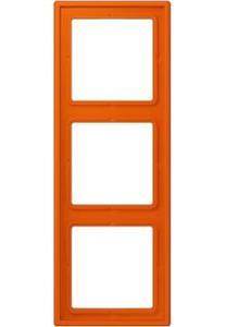 Фото Jung Le Corbusier LC9834320S Рамка 3-постовая (универсальная, orange vif)