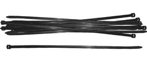 Фото FIT 60388 Хомуты многоразовые для проводов 80x2.5 мм (нейлон, черный, 100 шт)