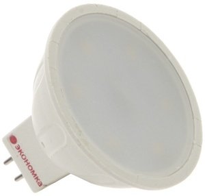 Фото Экономка Eco_LED5wJCDRC45_fr Лампа светодиодная JCDR софит 5Вт 420Лм 230В 4500К GU5.3