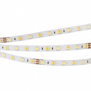 Фото Arlight RT 6-5000 White-MIX 2x 025213 Светодиодная лента 24В (5060, IP33, 60 LED/m, LUX, 5 м)