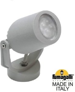 Фото Fumagalli Minitommy 1M1.000.000.LXU1L Наземный светильник с 1 лампой 127 мм (корпус серый, плафон матовый)