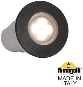 Фото Fumagalli Ceci 90 1F1.000.000.AXU1L Тротуарный светильник (корпус черный, плафон матовый)