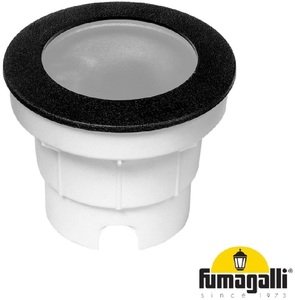 Фото Fumagalli Ceci 120 2F1.000.000.AXG1L Тротуарный светильник (корпус черный, плафон матовый)