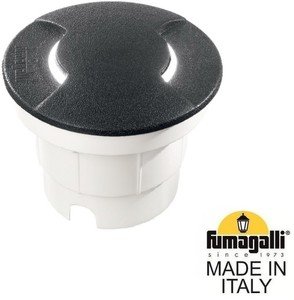 Фото Fumagalli Ceci 120-2L 2F2.000.000.AXG1L Тротуарный светильник (корпус черный, плафон матовый)