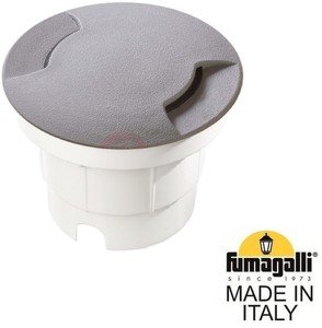 Фото Fumagalli Ceci 120-2L 2F2.000.000.LXG1L Тротуарный светильник (корпус серый, плафон матовый)