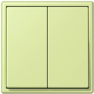 Фото Jung Le Corbusier LC99532053 Клавиша двойная (vert jaune clair)