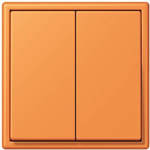 Фото Jung Le Corbusier LC99532081 Клавиша двойная (orange clair)