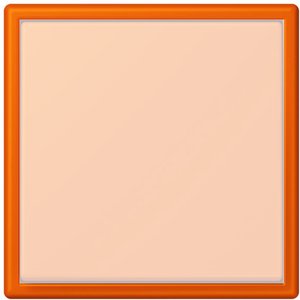 Фото Jung Le Corbusier LC98132080 Рамка 1-постовая (универсальная, orange)