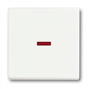 Фото ABB Carat/Busch-Axcent/Future Linear/Solo 2CKA001751A3091 Клавиша одиночная (красная линза, белая)