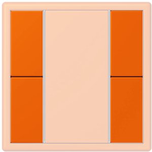 Фото Jung Le Corbusier LC502TSA32080 Набор накладок 2 группы (orange)