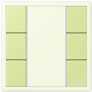 Фото Jung Le Corbusier LC503TSA32053 Набор накладок 3 группы (vert jaune clair)