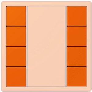 Фото Jung Le Corbusier LC504TSA32080 Набор накладок 4 группы (orange)