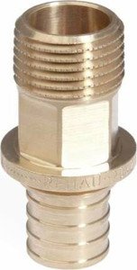 Фото Rehau RX 13660651001 Муфта надвижная (50 мм, 1 1/2", бронза)