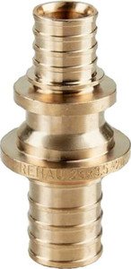 Фото Rehau Platinum RX 13777181001 Муфта соединительная переходная (Ø 16 мм, Ø 20 мм, бронза)