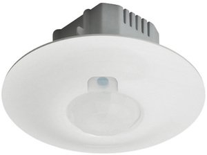 Фото Legrand 048807 Датчик движения потолочный (ИК, 360°, площадь обнаружения 45 м², белый)