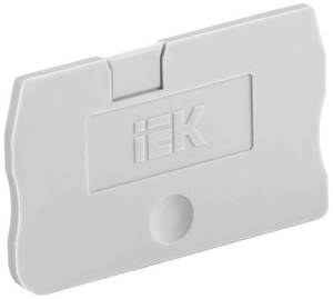 Фото IEK YZN11D-ZGL-002-K03 Заглушка для КПИ 2в-1,5/2,5 серая