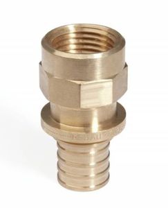 Фото Rehau RX+ 14563281001 Переходник (Ø 20 мм, 1/2", внутренняя резьба, бронза)