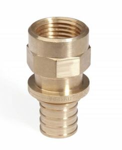 Фото Rehau RX+ 14563291001 Переходник (Ø 20 мм, 3/4", внутренняя резьба, бронза)