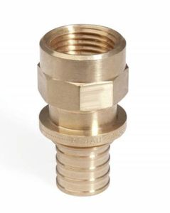 Фото Rehau RX+ 14563311001 Переходник (Ø 25 мм, 3/4", внутренняя резьба, бронза)