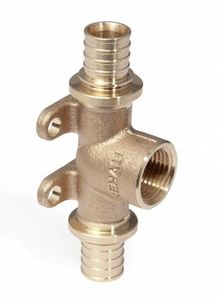 Фото Rehau RX+ 14562941001 Тройник (Ø 20 мм, 1/2", Внутренний, бронза)