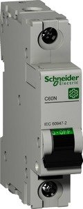 Фото Schneider Electric Multi9 M9F11106 Автоматический выключатель однополюсный 6А (15 кА, C)