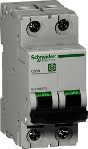 Фото Schneider Electric Multi9 M9F11206 Автоматический выключатель двухполюсный 6А (20 кА, C)