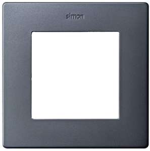 Фото Simon 24 Harmonie 2400610-038 Рамка 1-постовая (графит)