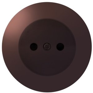 Фото Simon Simon 88 88040-62 Крышка розетки (шторки, коричневая)